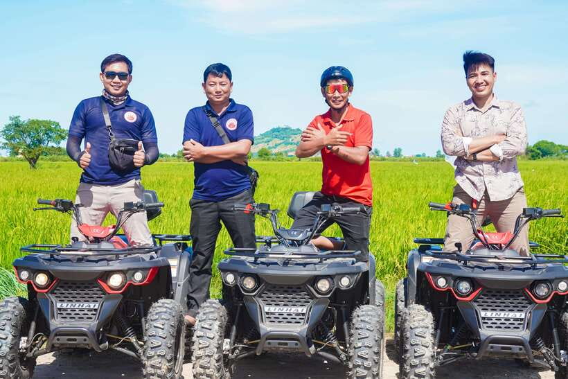 Siem Reap: Khmer Village and Fish Farm ATV Tour - The Buddhist temple stop