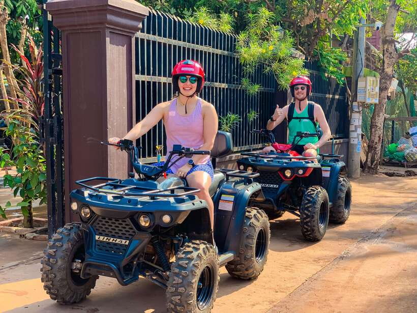 Siem Reap: Khmer Village and Fish Farm ATV Tour - Guides, safety, and the small-group feel