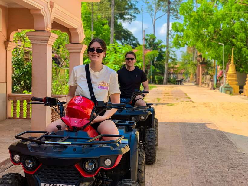 Siem Reap: Khmer Village and Fish Farm ATV Tour - Hotel pickup and a short ride to the starting point