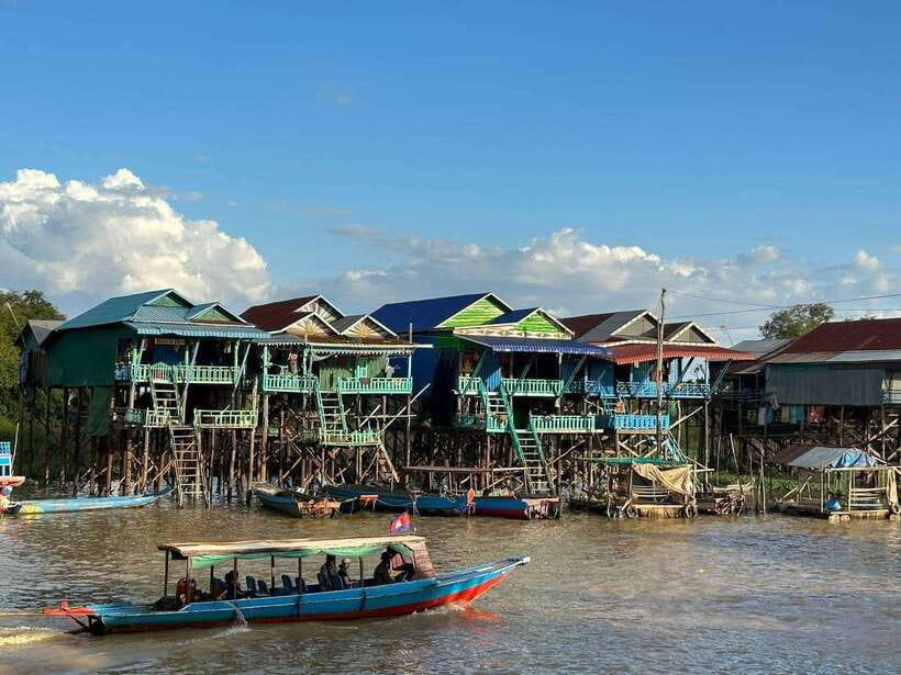 Siem Reap: Kompong Phluk Floating Village Half-Day Tour - Leaving Siem Reap in a cool minibus