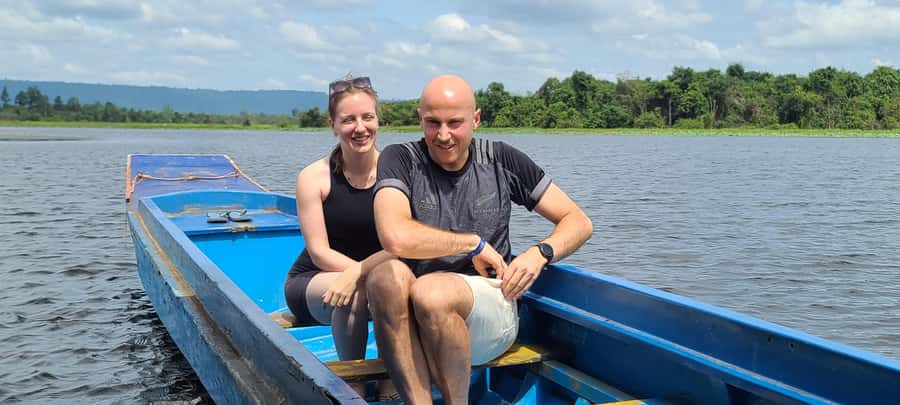 Siem Reap: Kulen Elephant Forest Guided Tour - Walking with elephants through the forest