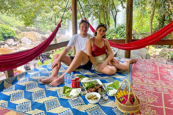 Siem Reap Kulen Mountain Waterfall Tour and Picnic lunch - Preah Ang Thom and the reclining Buddha
