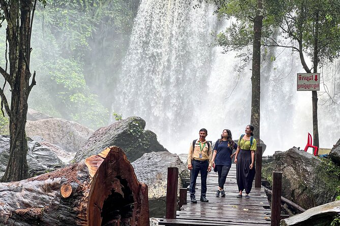 Siem Reap Kulen Mountain Waterfall Tour and Picnic lunch - Transport, timing, and group size