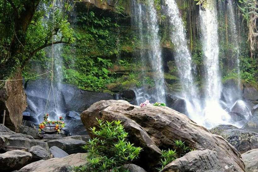 Siem Reap: Kulen Waterfall by Private Tour - Swimming at Kulen Waterfall
