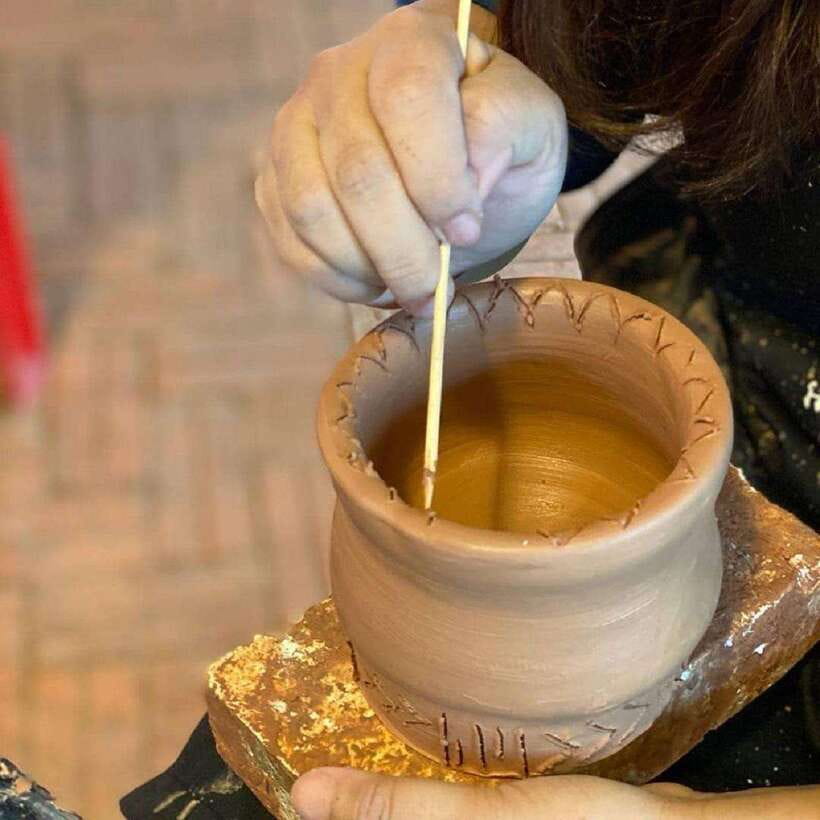 Siem Reap : Pottery Classes with Transfer round trip - A small pottery class with a real Cambodian focus