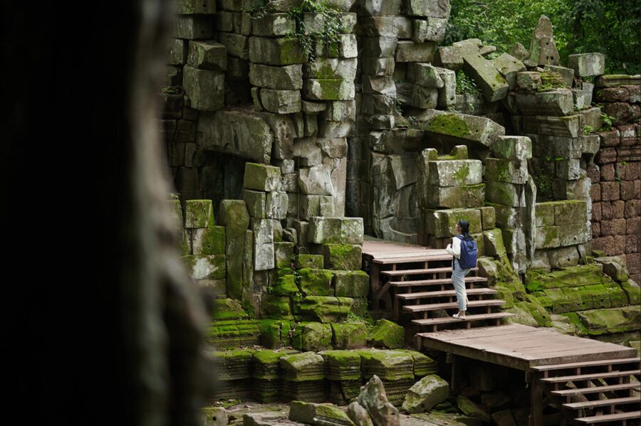 Siem Reap : Private Tuk-Tuk Tour of the Magnificent Temples. - Ending at Banteay Kdei