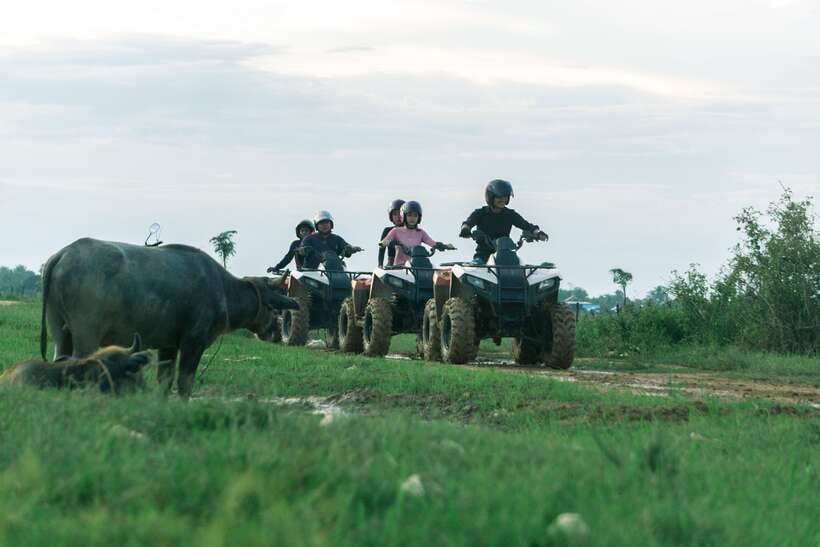 Siem Reap: Quad Bike Tour of Local Villages - Leaving Siem Reap for the village roads