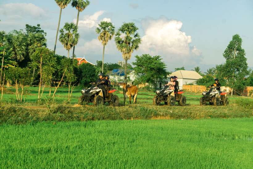 Siem Reap: Quad Bike Tour of Local Villages - The first ride through traditional Khmer villages