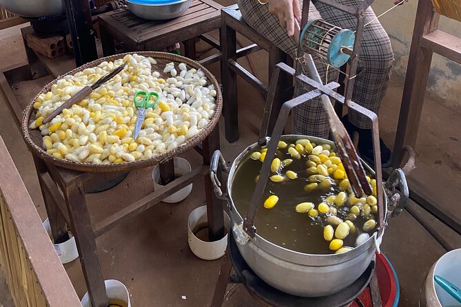 Siem Reap: Silk Farm & Countryside Offbeat Jeep Tour - Seeing Silk Made by Hand