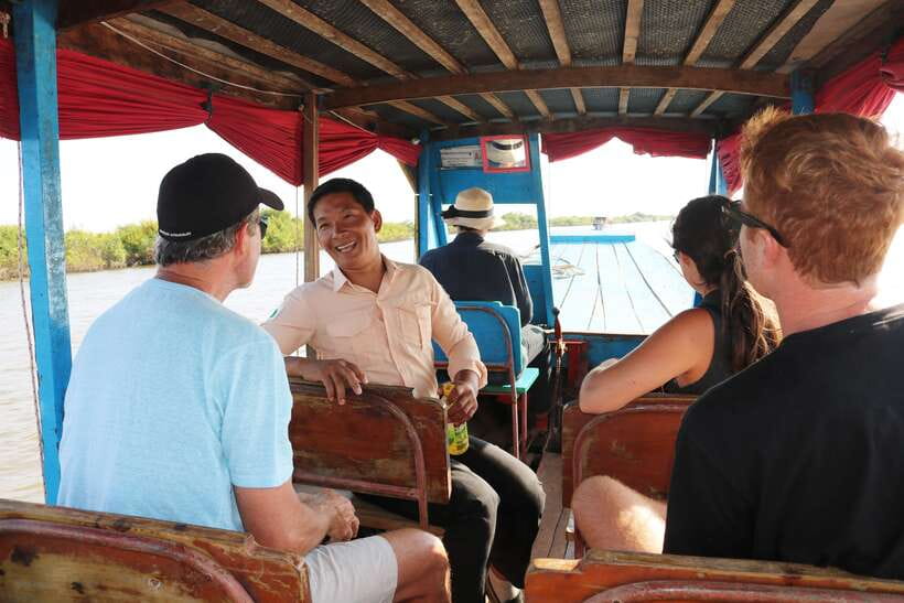 Siem Reap: Tonle Sap Lake - Fishing Village & Flooded Forest - The 40-minute ride from Siem Reap