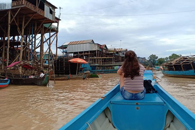 Siem Reap, Tonle Sap Lake, Kompong Phluk, Floating Village Tour - The sunset finish on Tonle Sap