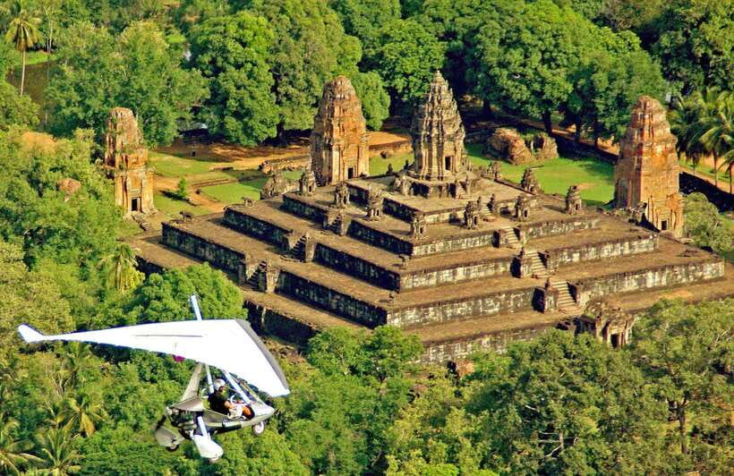 Sky Venture Microlight Siem Reap - From your Siem Reap hotel to the airfield