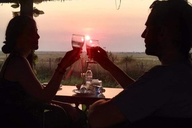 Small Group Sunset, Picnic & Countryside, Bike Tours - Meeting monks at a Buddhist monastery