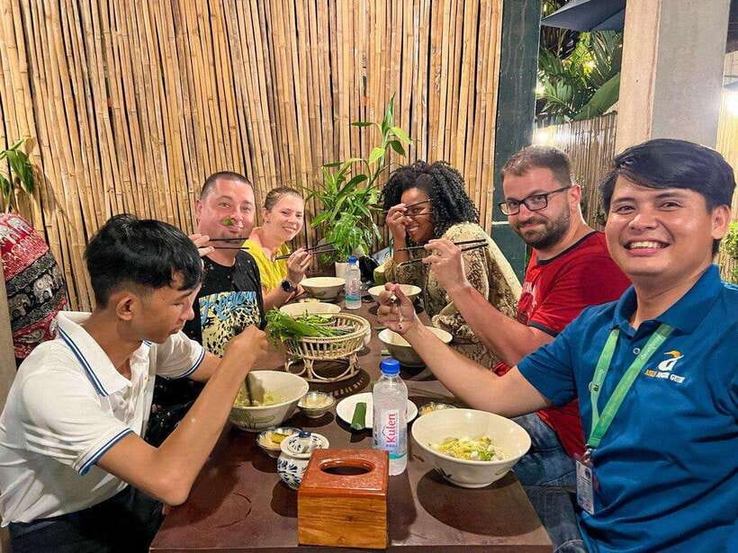 Street Food Tour and Phare Circus with Tuk-Tuk Transfers - Starting with Lort Cha and Cambodian cooking methods