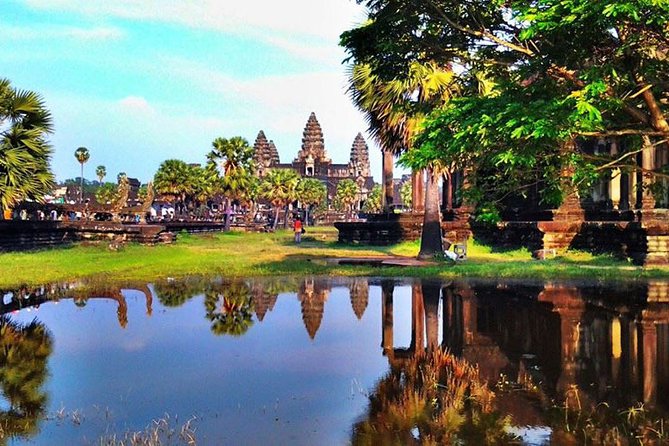 Sun Rise at Angkor Wat Small Group Day Tour from Siem Reap - Angkor Wat before sunrise