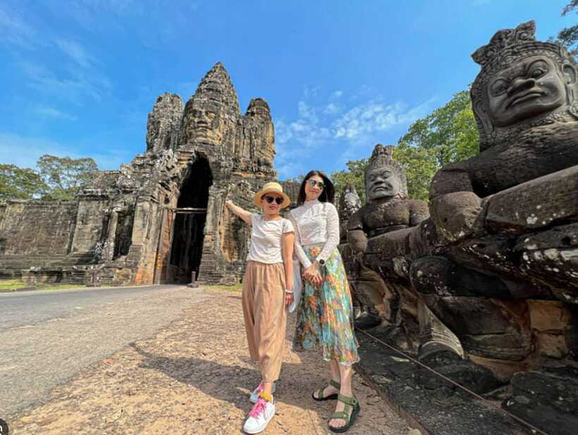 Sunrise at Angkor Wat and Small Tour with Tours Guide - The Elephant and Leper King terraces
