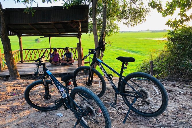 Sunset at Countryside - Leaving Siem Reap behind at 2:30 pm