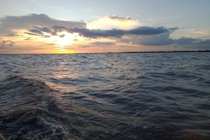 Sunset on Tonle Sap Lake - Reaching Cambodia’s biggest lake