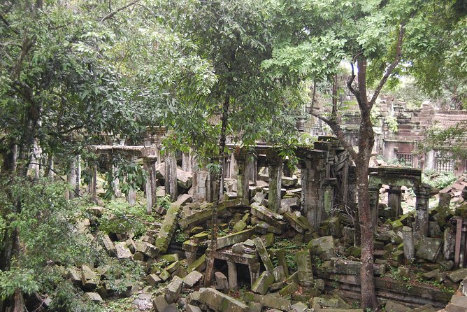 Two Days Angkor Wat Park-Beng Mealea and Kampong Phluk Village - Angkor Thom, from the South Gate to the old royal compound