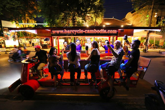 Unlimited Drinks - Sunset City Tour - 2 Hours - A sunset ride through Siem Reap’s night-time center
