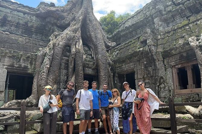 Unveiling Angkor Wat Sunrise, Bayon, Ta Prohm In Small Group Tour - A quick photo stop at Angkor Thom’s gate